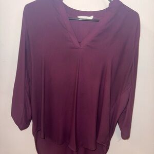 Lush Deep Purple Women's Blouse